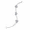 3 Heart Cluster Diamond Bracelet - 1