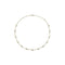 13 Station Mother of Pearl Confetti Necklace - 1