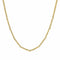 Yellow Gold Curb Link With 1.29ctw Stationary Diamonds Necklace - 1
