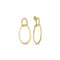 Cialoma Doorknocker Drop Round Diamond Earrings - 1