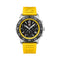 Pacific Diver Chronograph Diver Yellow Rubber Watch - 1
