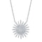 Diamond Starburst Necklace - 1