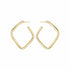 Open Square Hoop 1.25in Earrings - 1