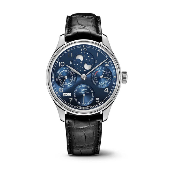 Portugieser Perpetual Calendar Blue Dial Watch - 1