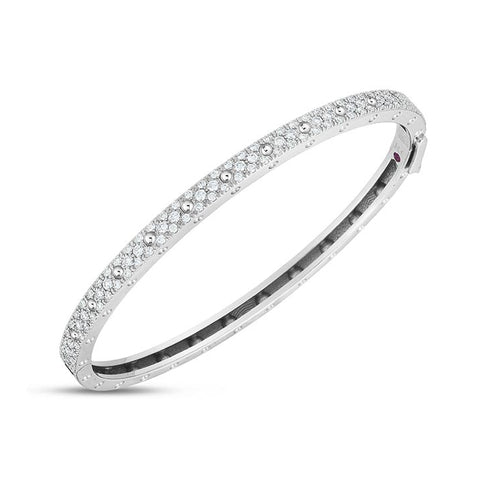 Pois Moi Pave Diamond Bangle - 1
