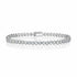 Shared Prong Oval Diamond Bracelet - 1