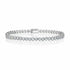 Shared Prong Oval Diamond Bracelet - 3