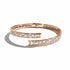 By-Pass Wrap Prong Multi Shape Diamond Bangle - 1