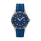 Montblanc 1858 GMT Blue Rubber Watch - 1