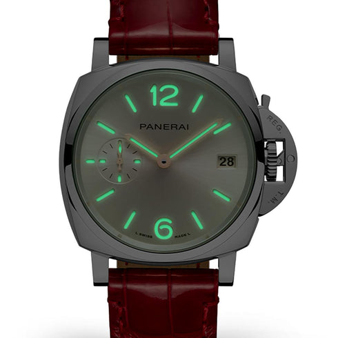 Luminor Due with Ivory Sun-brushed Dial Watch - 4