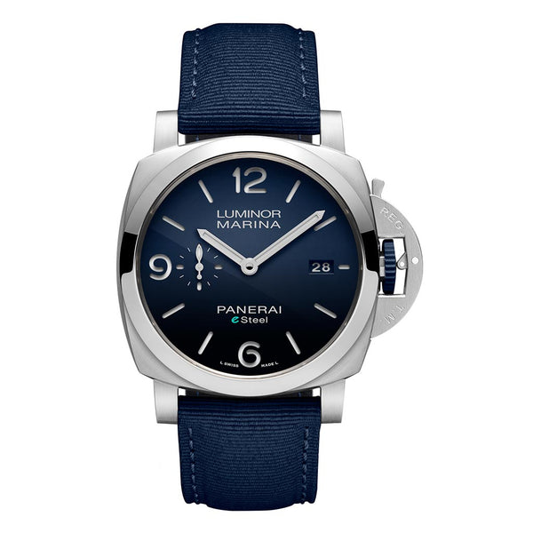 Luminor Marina ESteel Blu Profondo with Blue Dial Watch - 1