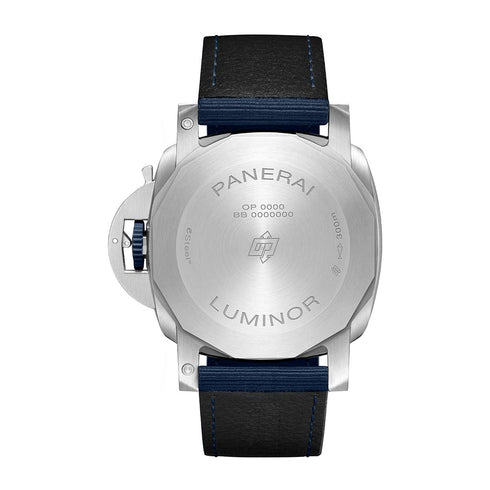 Luminor Marina ESteel Blu Profondo with Blue Dial Watch - 2