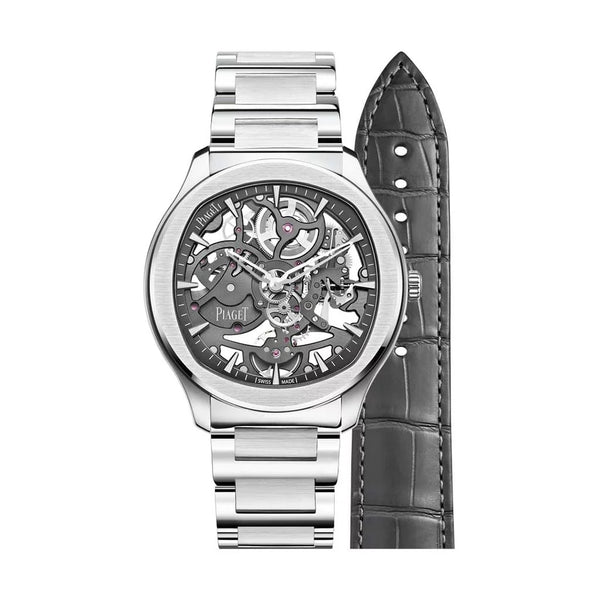 Steel Automatic Skeleton Watch - 1