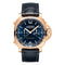 Luminor Marina Goldtech Blu Notte 44mm with Blue Sun-brushed Dial Watch - 1