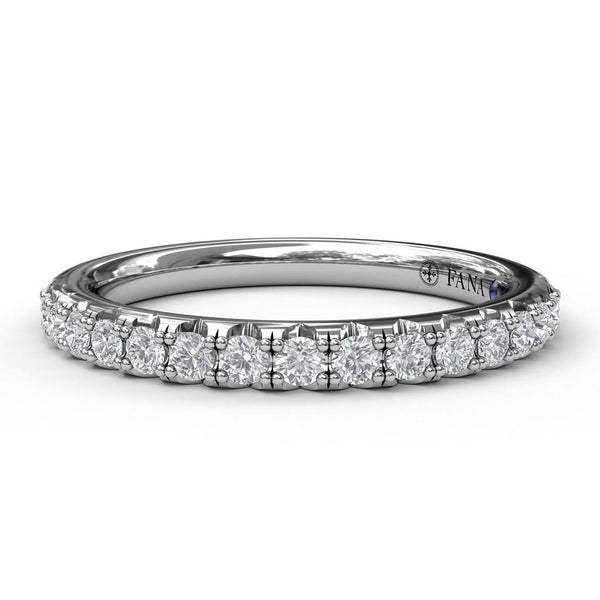 Matching Band to Halo Diamond Solitaire Engagement Ring - 1