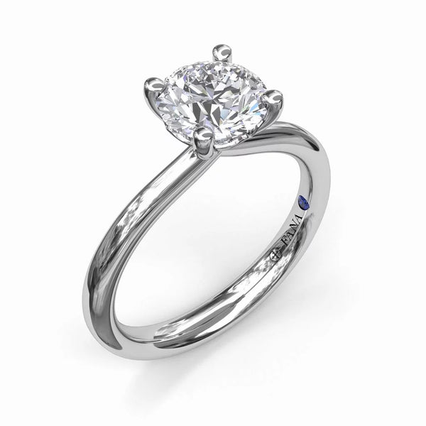 Solitaire Engagement Ring - 1