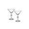 Crystal Jean-Charles Boisset Passion Set Of 2 Martini Glass - 1