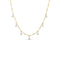 Gold Dangling Dbone Exclusive Necklace - 1