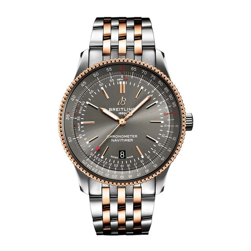 Navitimer Automatic 41 Steel and Gold Watch - 1