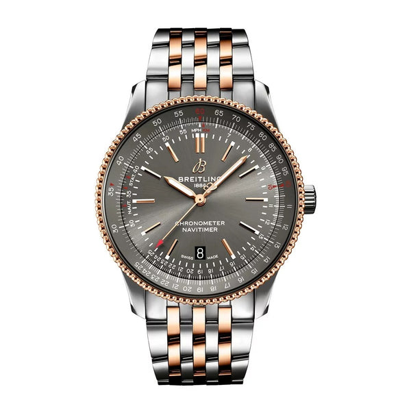 Navitimer Automatic 41 Steel and Gold Watch - 1