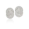 Diamond Large Double Interlocking Studs - 1