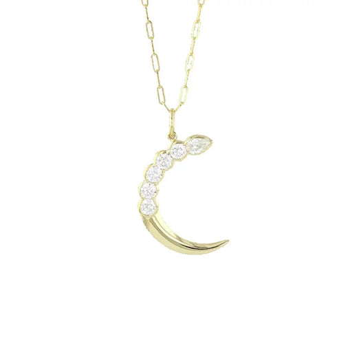 Cuddle Crescent Necklace - 1