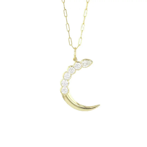 Cuddle Crescent Necklace - 1