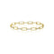 Diamond Rectangle Link Bracelet - 1