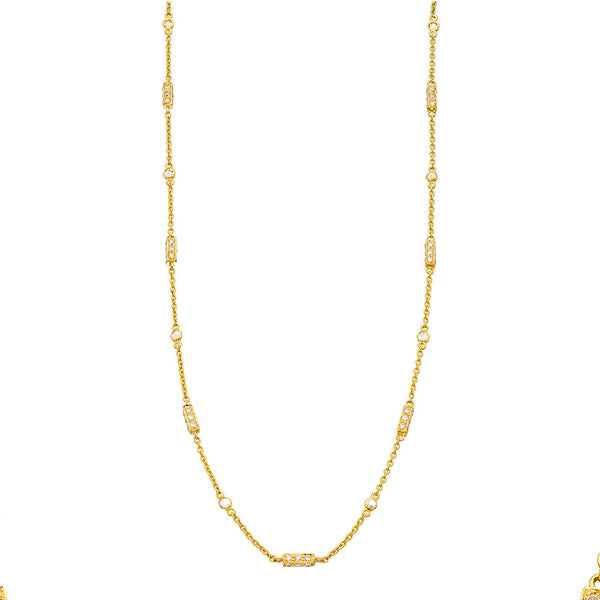 The Barrel Chain Necklace - 1