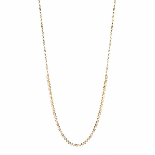 Tennis Diamond Necklace 0.65ct - 1