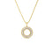 Siena Large Diamond Circle Necklace - 1