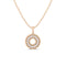 Siena Medium Diamond Circle Necklace - 1