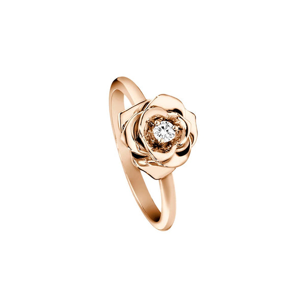 Piaget Rose Flower Diamond 1.8mm Ring - 1