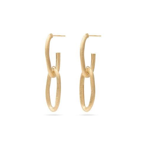 Jaipur Oval Double Link Earrings - 1
