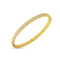 Princess Oval Bangle With Diamonds - 1