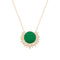 Piaget Sunlight Diamond And Malachite Pendant - 1