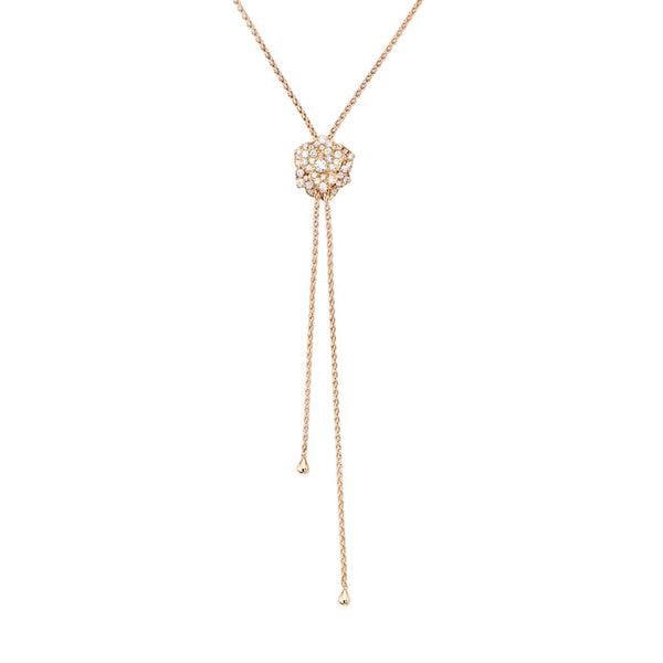 Piaget Rose Adjustable Lariat Diamond Pendant - 1