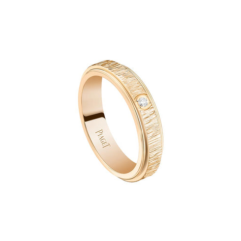 Possession Spinning Palace Decor Engraved Diamond 4.7mm Ring - 1