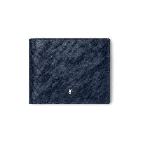 Montblanc Sartorial 6cc Blue Wallet - 1