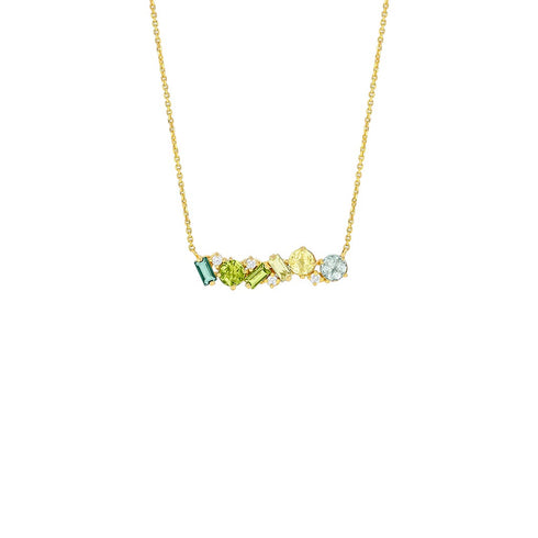 Amalfi Blend Green Ombre Pendant - 1