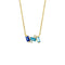 Amalfi Mini Burst Dark Blue Mix Pendant - 1