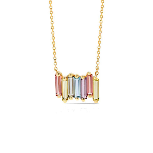 Amalfi Mini Burst Rainbow Pendant - 1