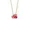 Nadima Red Mix Cluster Pendant - 1