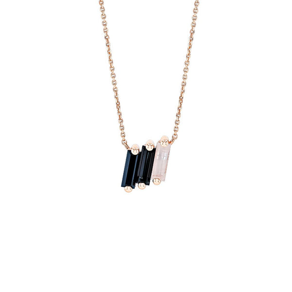 Amalfi Midi Black Ombre Pendant - 1