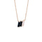Amalfi Midi Black Ombre Pendant - 1