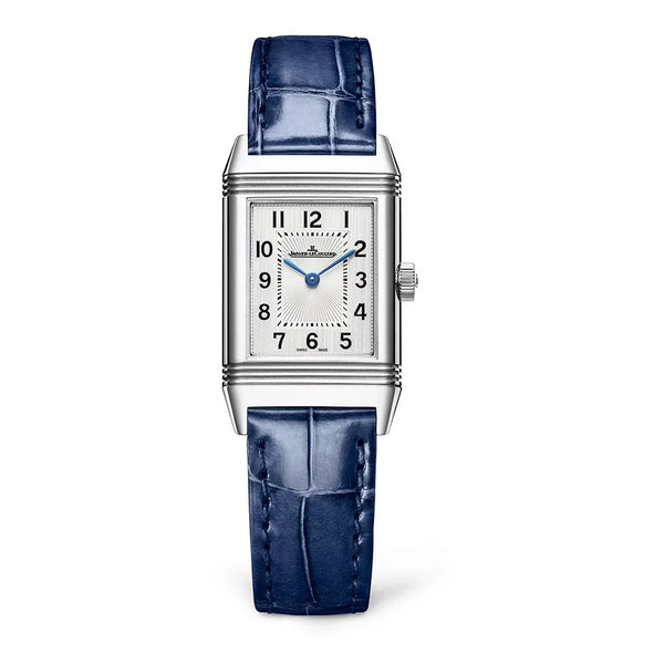 Blue Alligator Reverso Classic Monoface Watch - 1