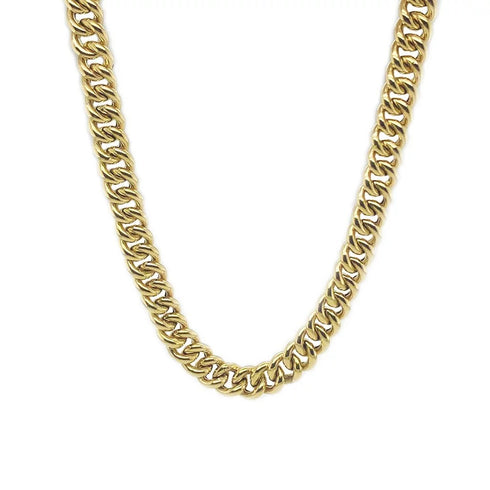 Curb Link Necklace - 1