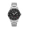 Montblanc 1858 GMT Black Stainless Steel Watch - 1