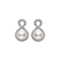 Ruyi Collection Akoya Cultured Pearl And Diamond Earrings - 1