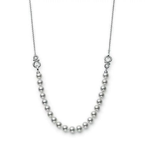 Ruyi Collection Akoya Cultured Pearl Adjustable Necklace - 1